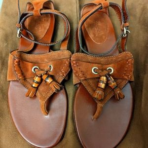 Gucci Leather Sandals